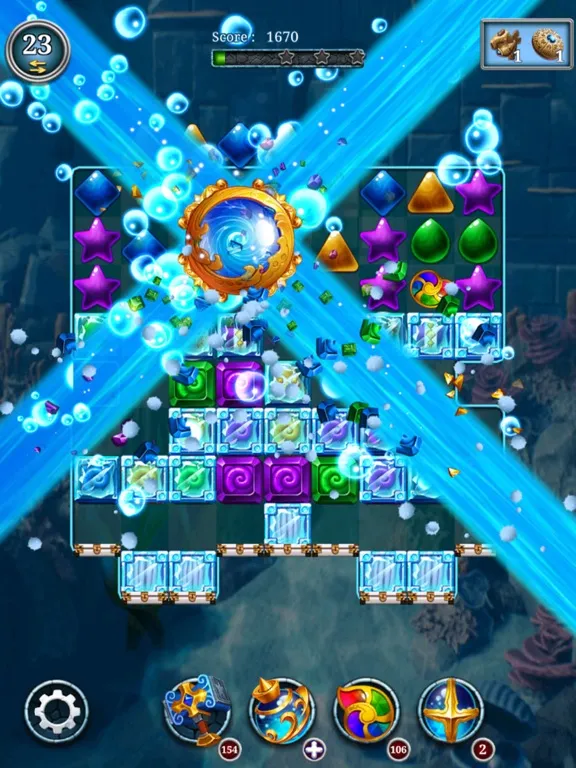 Captures d'écran de Jewel Mermaid iPad