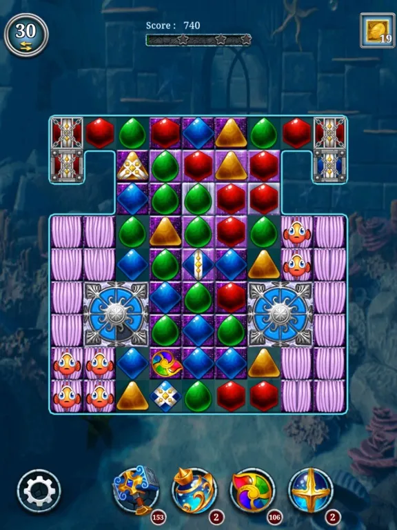 Captures d'écran de Jewel Mermaid iPad