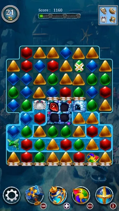 Captures d'écran de Jewel Mermaid