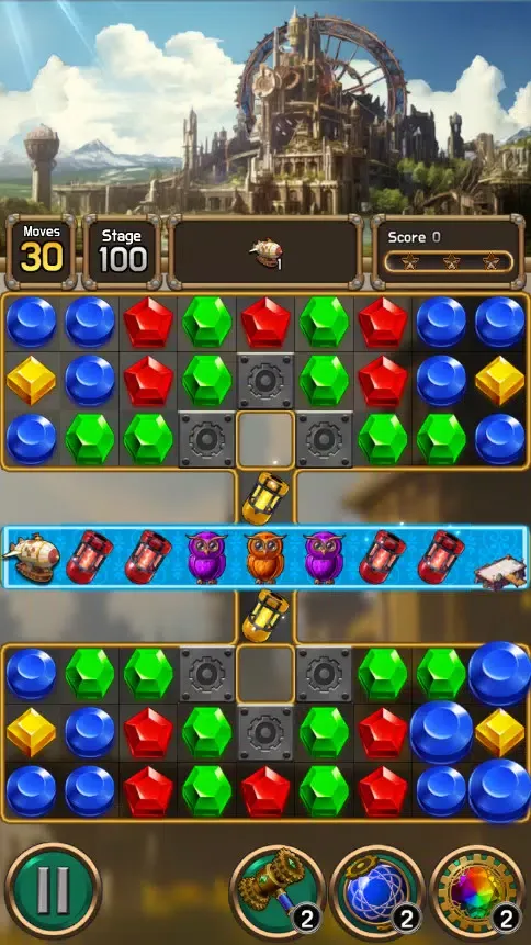Tangkapan skrin Jewel Metal World