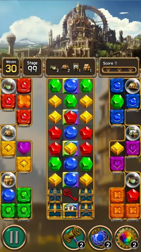 Tangkapan skrin Jewel Metal World