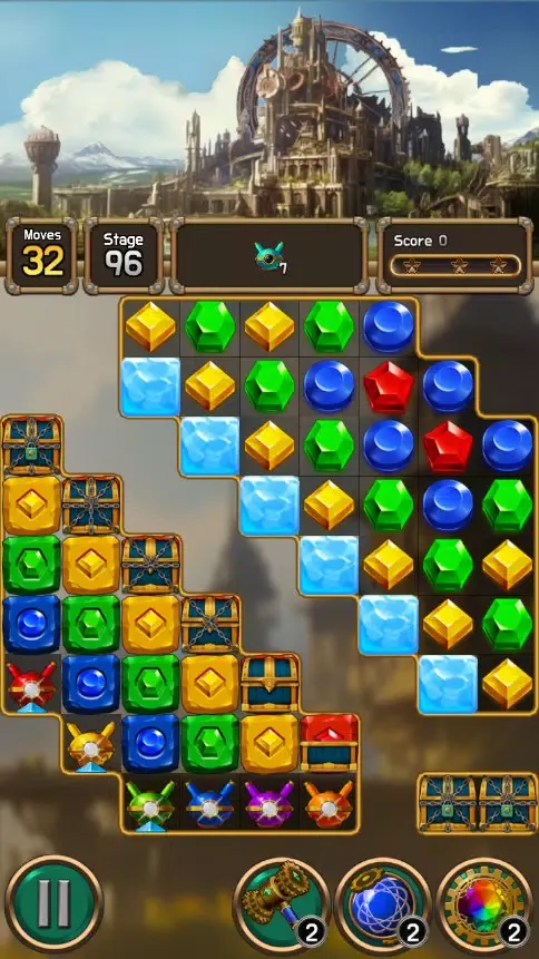 Tangkapan skrin Jewel Metal World