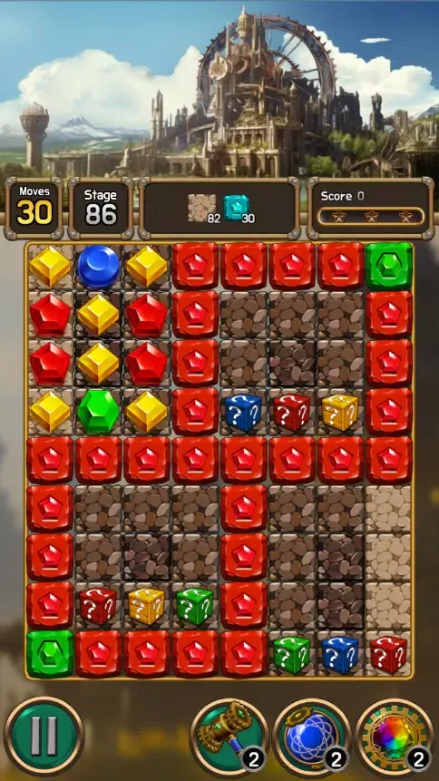 Tangkapan skrin Jewel Metal World