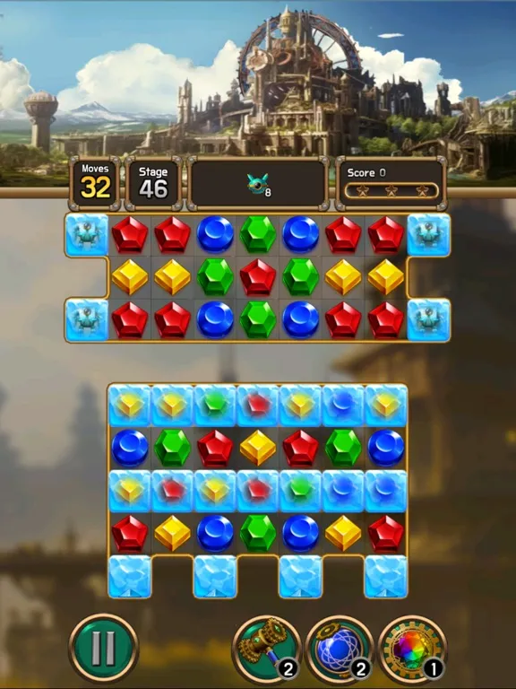 Ảnh chụp màn hình của Jewel Metal World iPad 