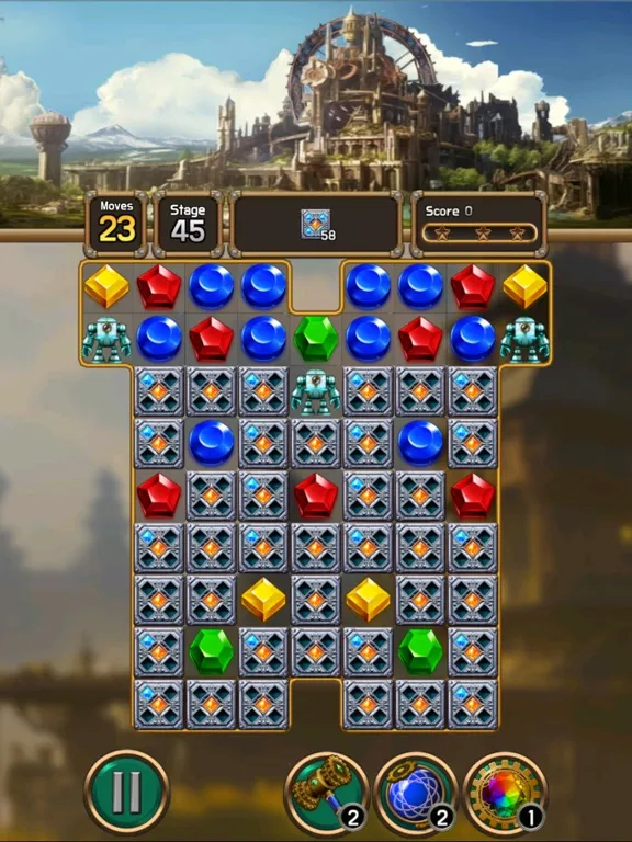 Ảnh chụp màn hình của Jewel Metal World iPad 