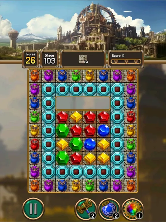 Ảnh chụp màn hình của Jewel Metal World iPad 