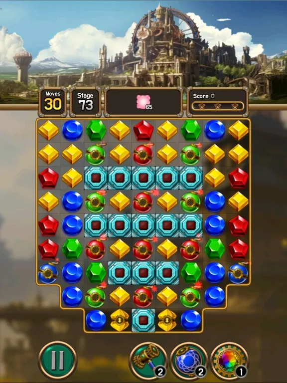 Ảnh chụp màn hình của Jewel Metal World iPad 