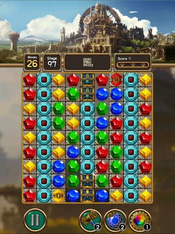 Ảnh chụp màn hình của Jewel Metal World iPad 