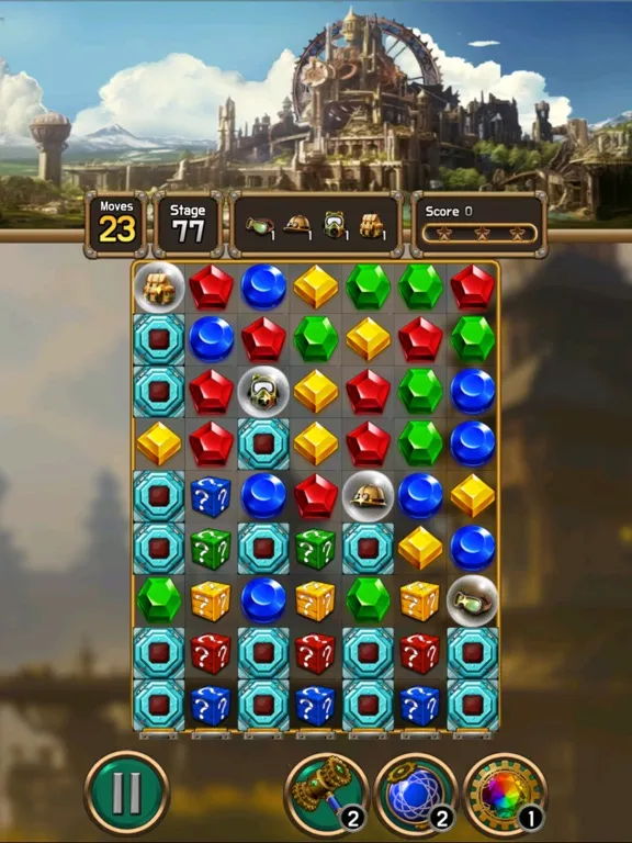Ảnh chụp màn hình của Jewel Metal World iPad 
