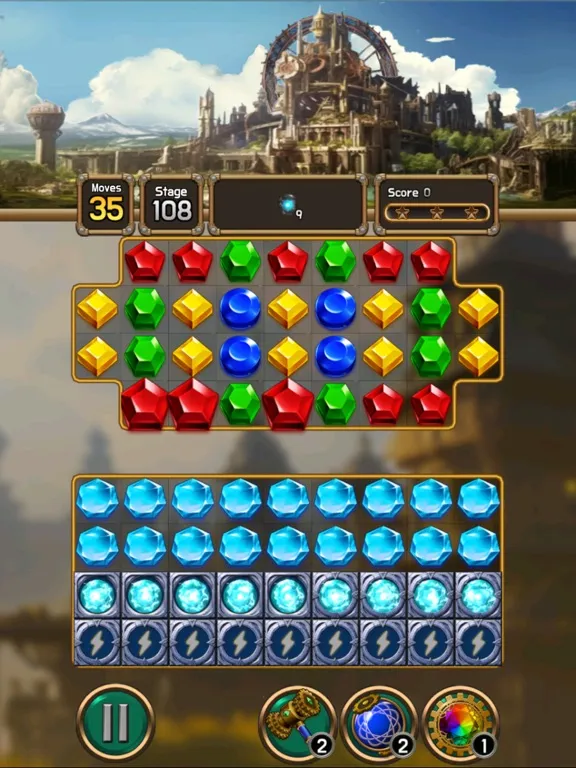 Ảnh chụp màn hình của Jewel Metal World iPad 