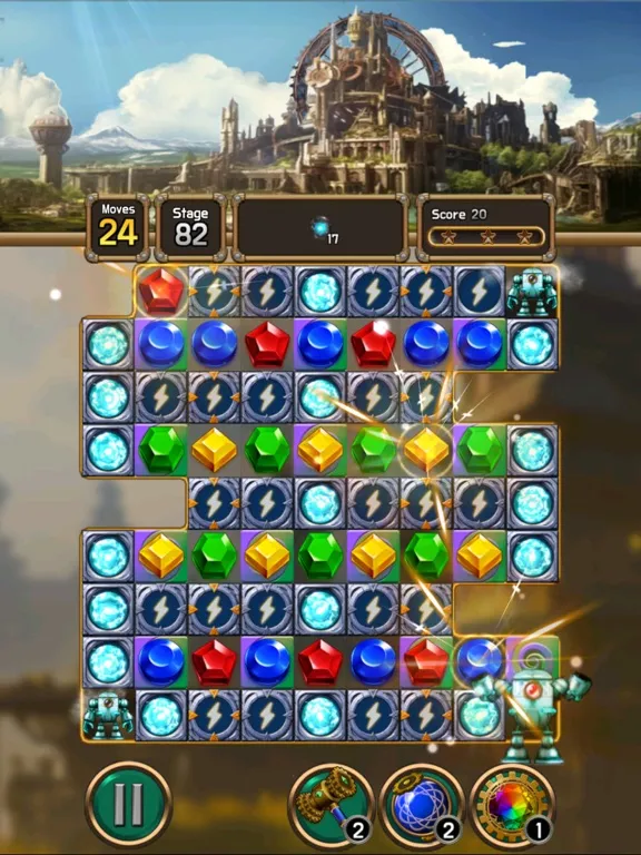 Ảnh chụp màn hình của Jewel Metal World iPad 
