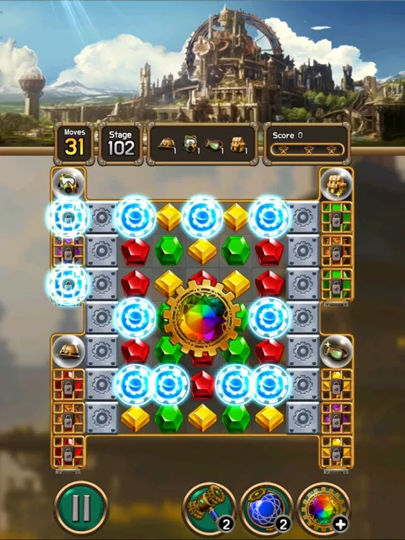 Ảnh chụp màn hình của Jewel Metal World iPad 