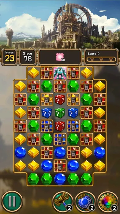 Ảnh chụp màn hình của Jewel Metal World