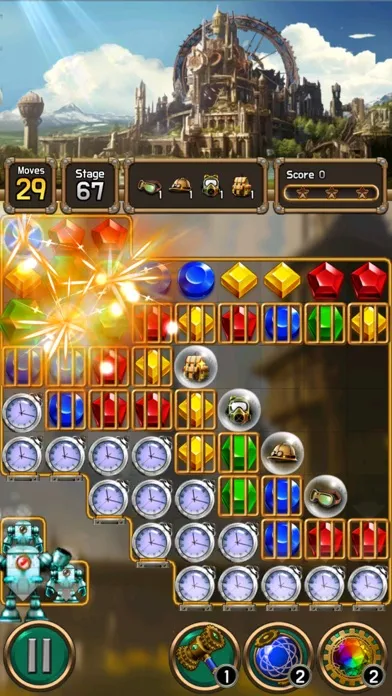 Ảnh chụp màn hình của Jewel Metal World