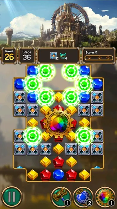 Ảnh chụp màn hình của Jewel Metal World