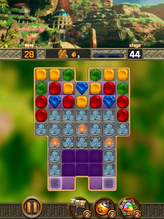 Jewel Paradise : match 3 iPad  স্ক্রিনশট