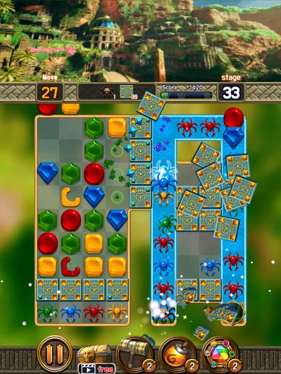 Jewel Paradise : match 3 iPad  স্ক্রিনশট