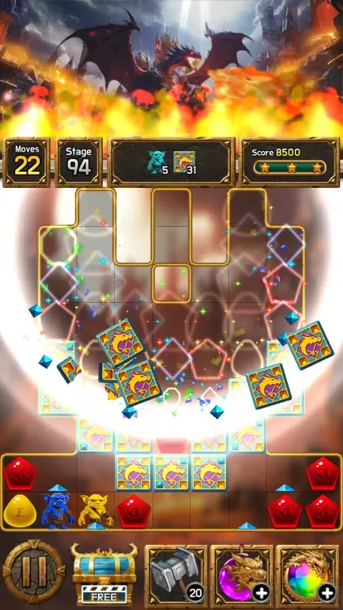 Tangkapan layar Jewel Dragon Slayer