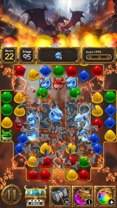 Tangkapan layar Jewel Dragon Slayer