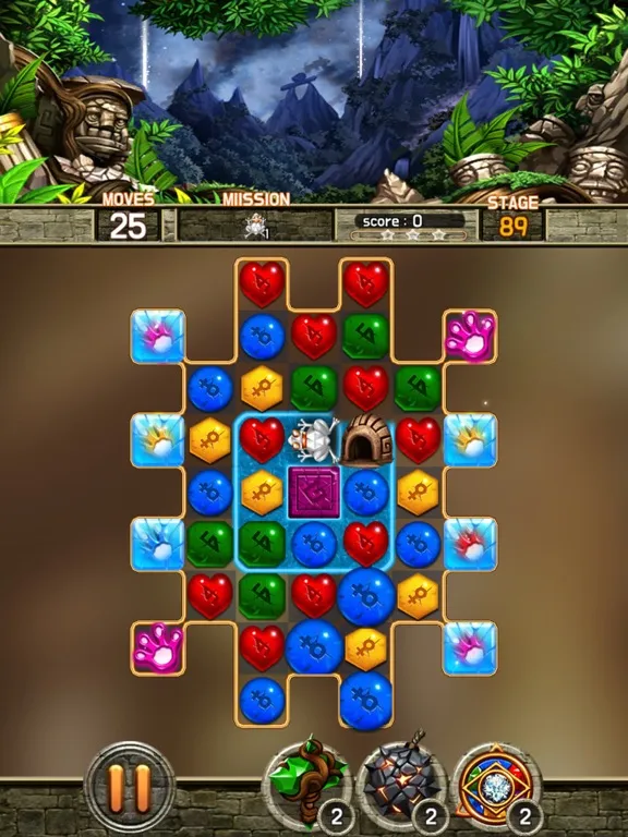 Capturas de pantalla de Jewel Ancient Island iPad 