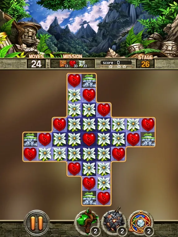 Capturas de pantalla de Jewel Ancient Island iPad 