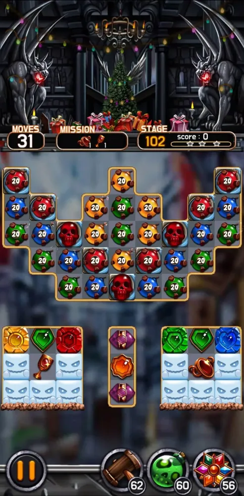 Tangkapan layar Jewel Vampire Castle