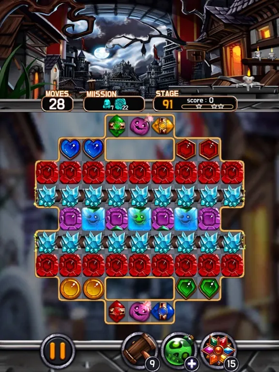 Jewel Vampire Castle iPad  سکرین شاٹس