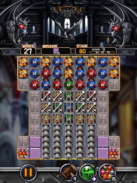 Jewel Vampire Castle iPad  سکرین شاٹس