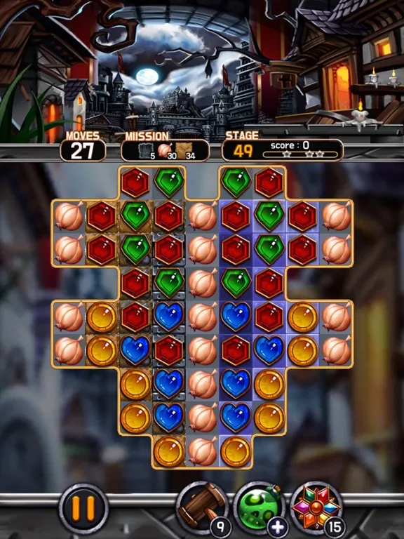 Jewel Vampire Castle iPad  سکرین شاٹس