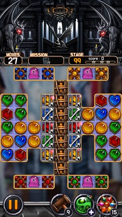 Jewel Vampire Castle سکرین شاٹس