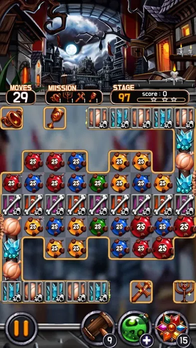 Jewel Vampire Castle سکرین شاٹس