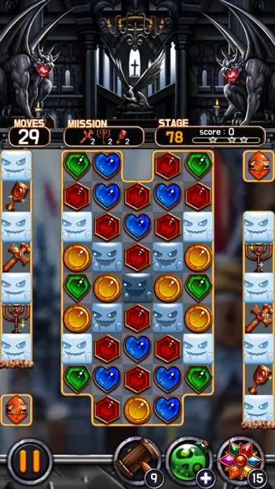Jewel Vampire Castle سکرین شاٹس