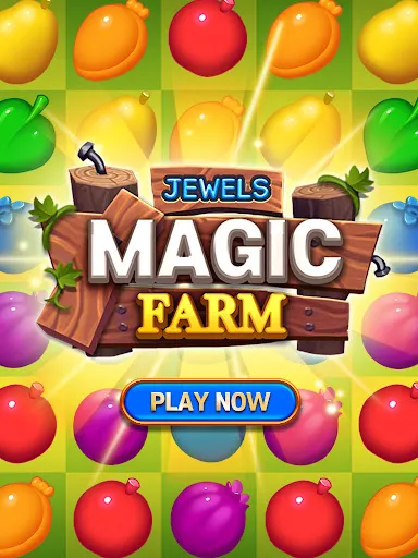 Captures d'écran de Jewel Magic Farm : Match 3