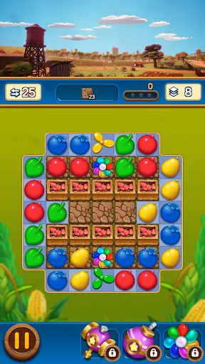 Captures d'écran de Jewel Magic Farm : Match 3
