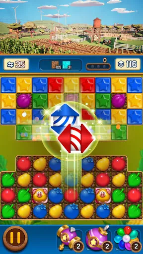 Captures d'écran de Jewel Magic Farm : Match 3