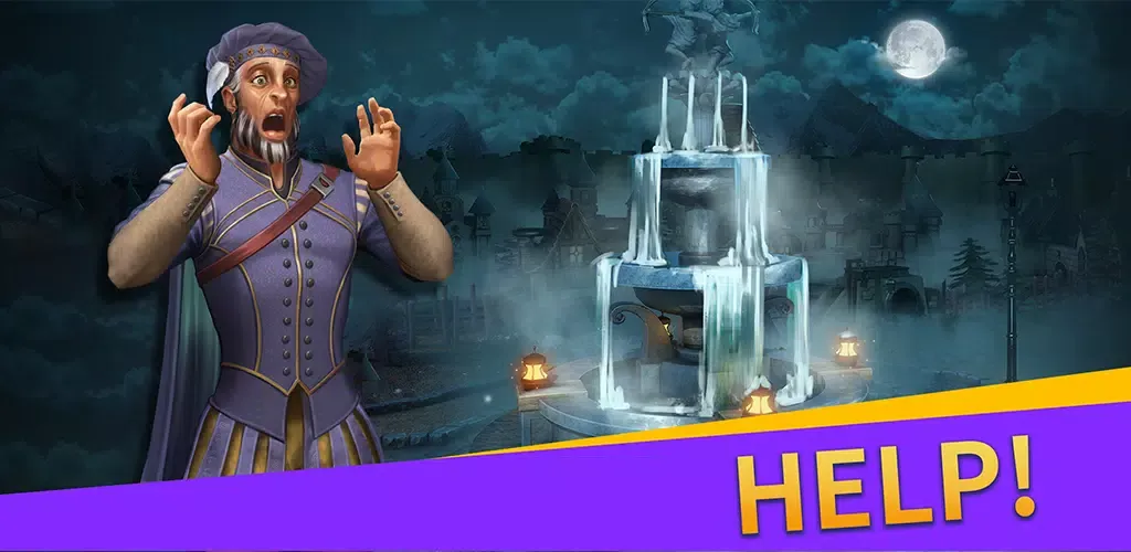 Capturas de tela do Raven Castle