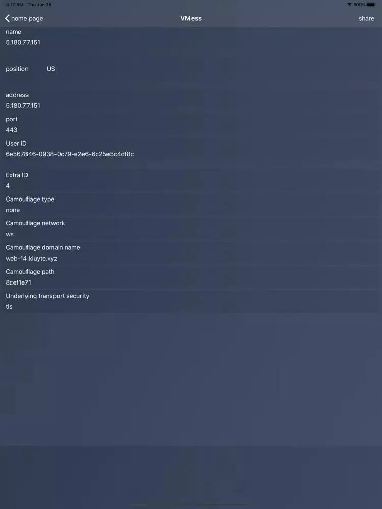 V2rayHub iPad  Screenshots