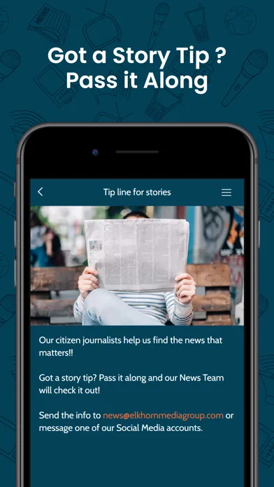 Ảnh chụp màn hình của Elkhorn Mobile App