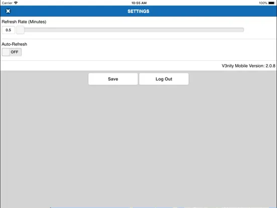 V3Nity FMS iPad  स्क्रीनशॉट