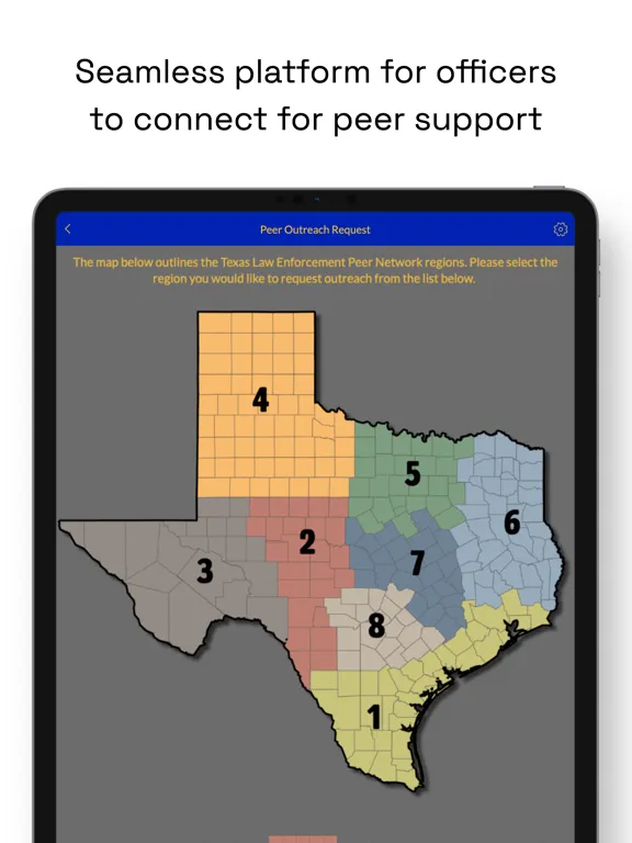 Zrzuty ekranu The Lone Star Readiness App iPad 