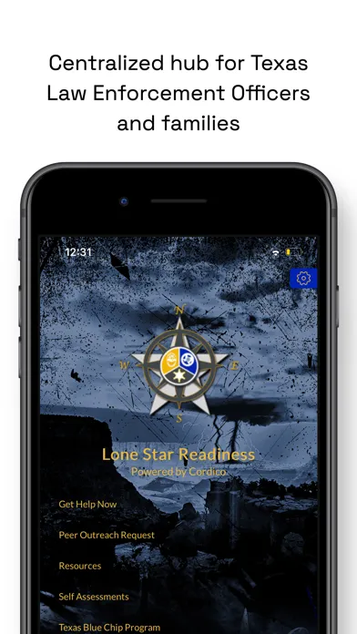 Zrzuty ekranu The Lone Star Readiness App