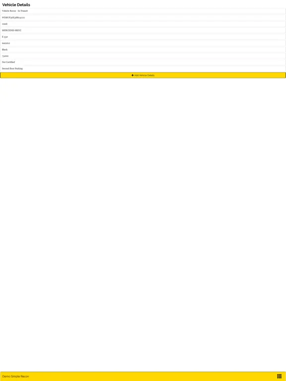 Capturas de pantalla de Simple Recon iPad 