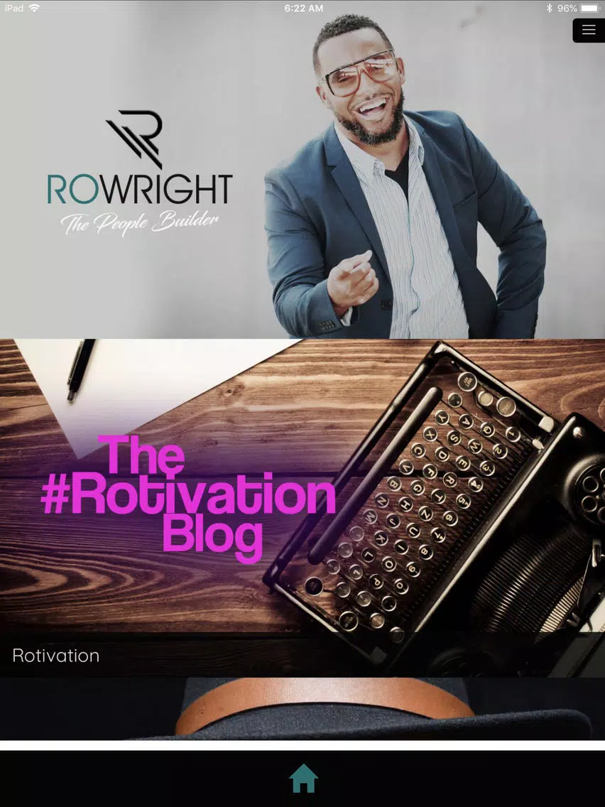 Zrzuty ekranu Ro Wright iPad 