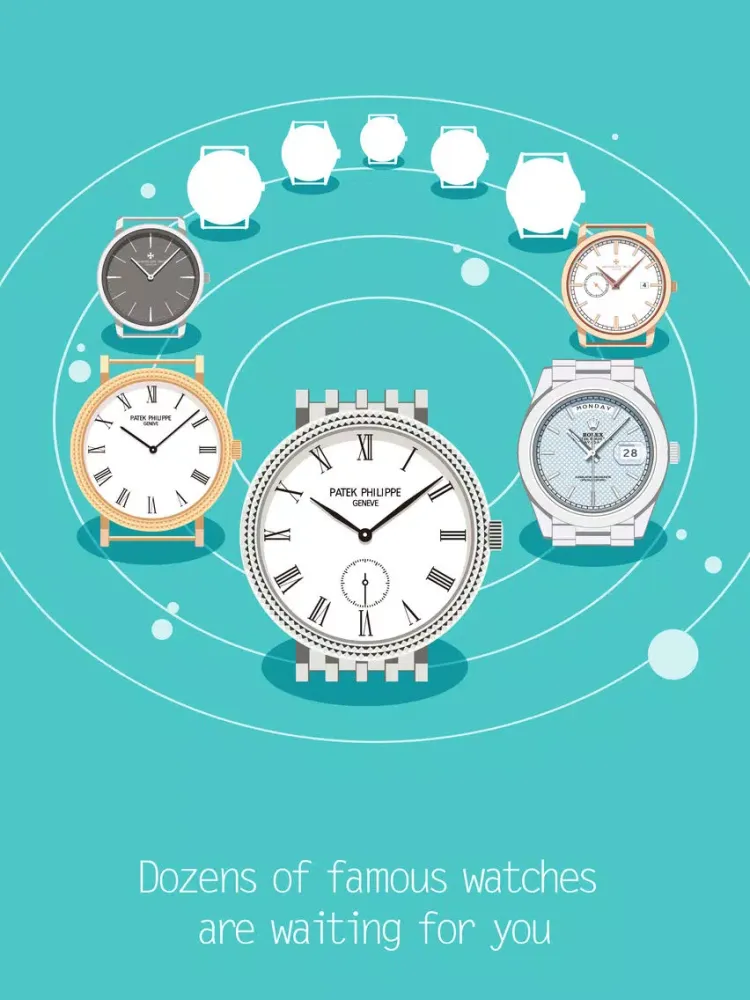 Pop Lock the Time - Fancy Watch iPad  スクリーンショット