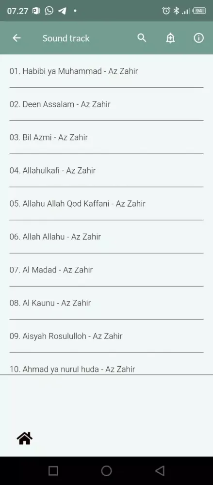 Tangkapan layar Az Zahir : Habib Biddin