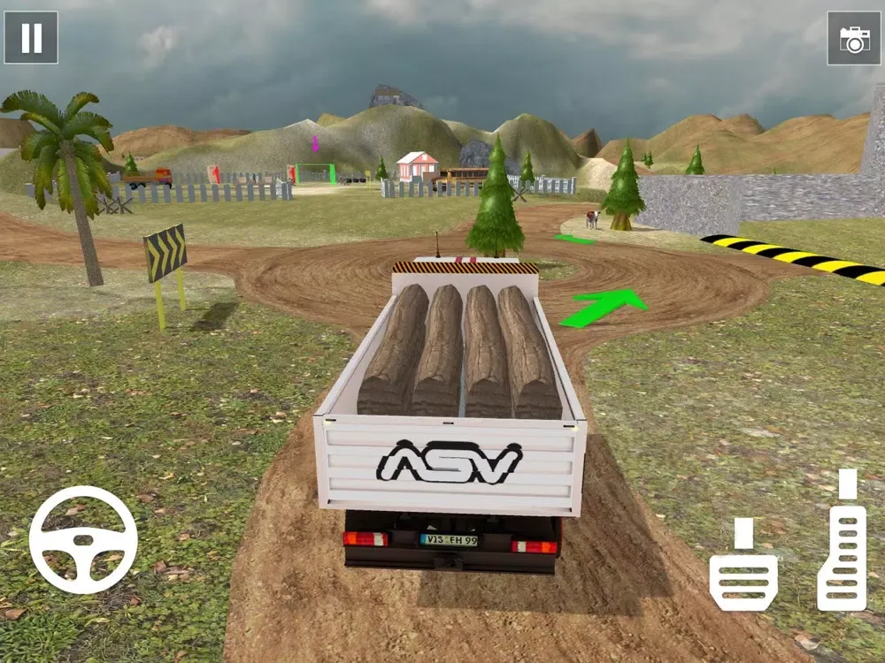 Capturas de tela do Indian Offroad Truck Driving iPad 
