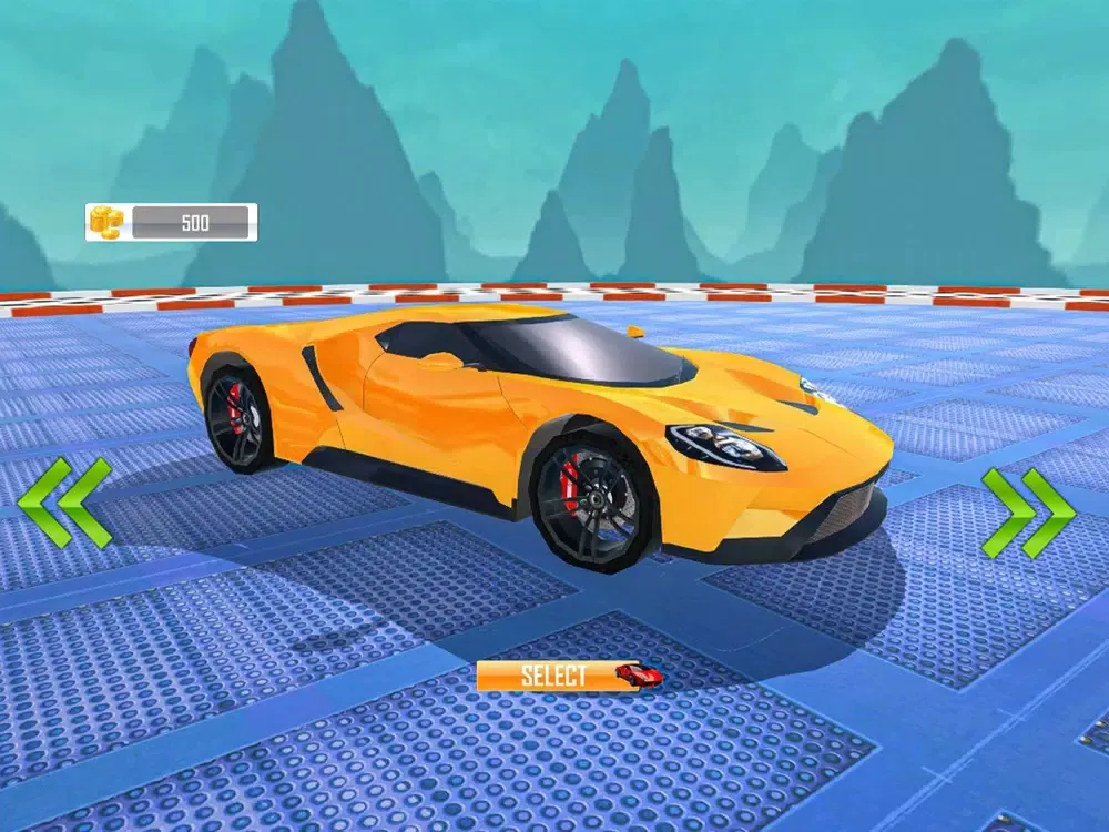 Stunt Car Games - Mega Ramp iPad  স্ক্রিনশট