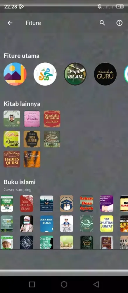 ภาพหน้าจอของ Kasyifatus saja & Terjemah
