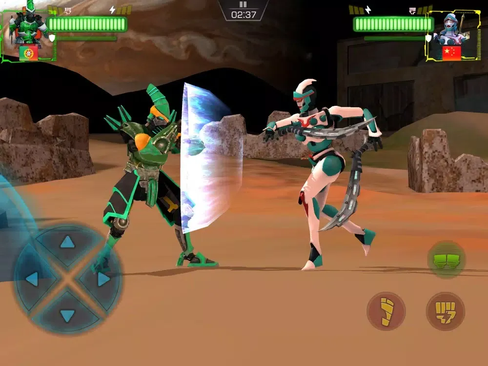 Zrzuty ekranu Real Robot Fighting & Boxing iPad 