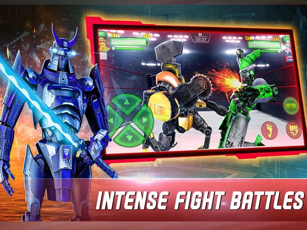 Zrzuty ekranu Real Robot Fighting & Boxing iPad 